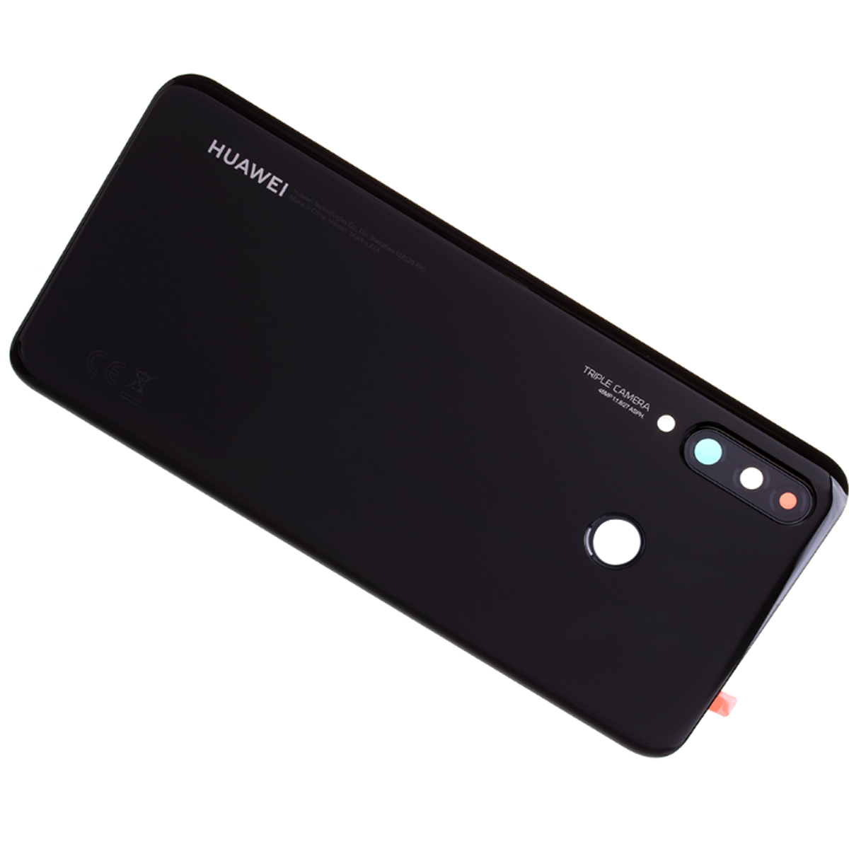 Huawei P30 Lite - Funda de piel Oxford con tapa trasera de TPU suave con  tapa magnética para Huawei Nova 4E