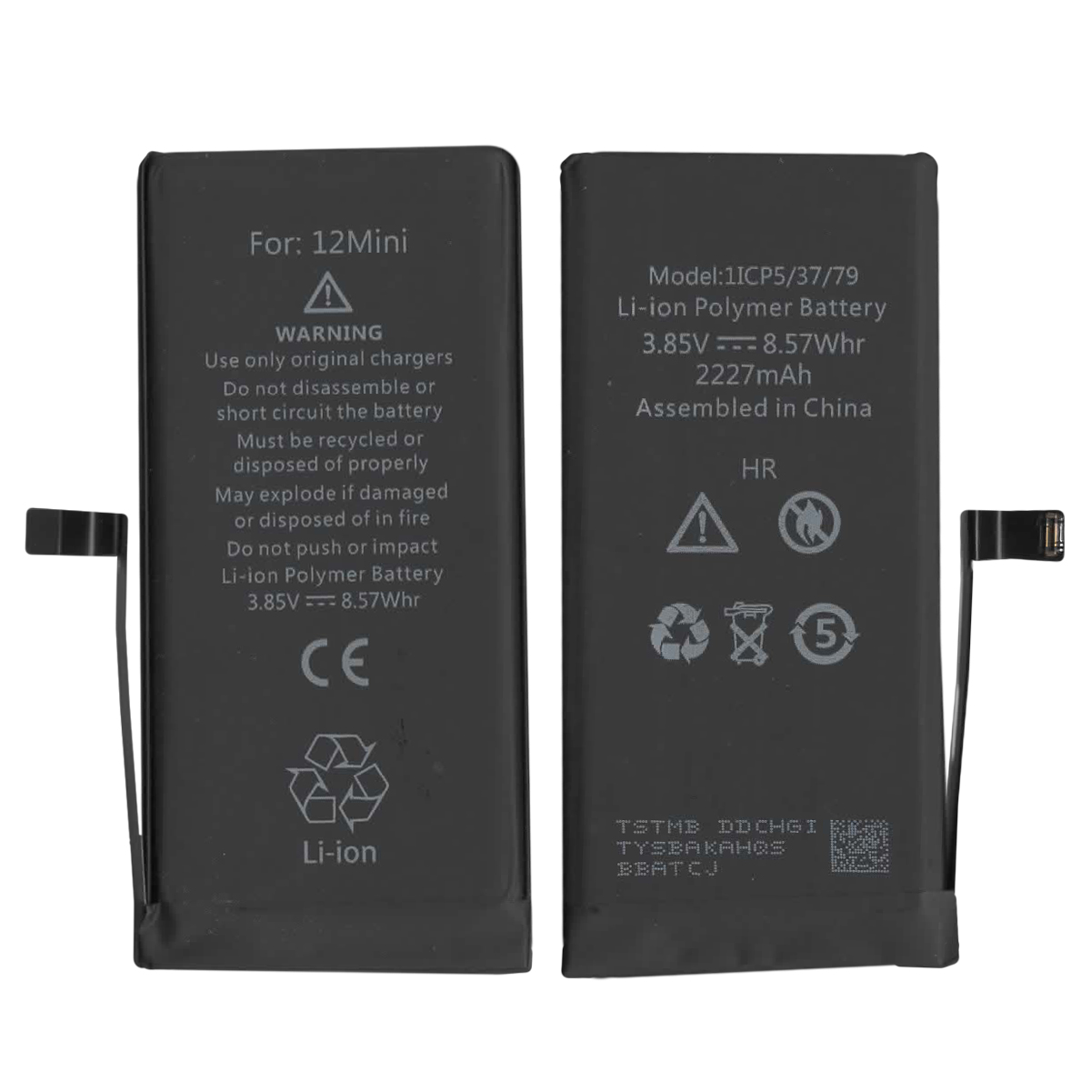 Batería iPhone 12 Mini 3.85V/8.57Wh > Informatica > Baterias y