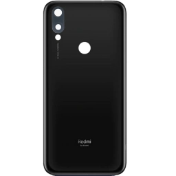 TAPA TRASERA XIAOMI (M1810F6LH) REDMI 7 NEGRO (CON LENS PARA CAM PRINCIPAL)
