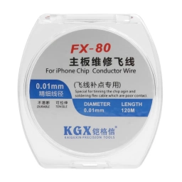 ROLLO ALAMBRE DE COBRE 0.01MM KGX FX-80