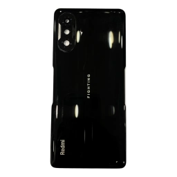 TAPA TRASERA XIAOMI (M2012K10C / M2104K10AC) REDMI K40 GAMING NEGRO (CON LENS PARA CAM PRINCIPAL)