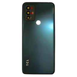 TAPA TRASERA TCL 6165H  6156H1  6165A  6165A1  6165S 30 SE NEGRO (CON LENS PARA CAM PRINCIPAL)