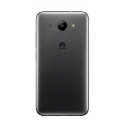 TAPA TRASERA HUAWEI CRO-L02  CRO-L23 Y3 2017 Y5 LITE 2017 NEGRO