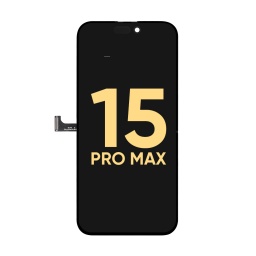 DISPLAY IPHONE 15 PRO MAX C/TOUCH NEGRO (HARD OLED)
