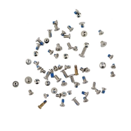 SET DE TORNILLOS PARA IPHONE 12 PRO MAX PLATEADO