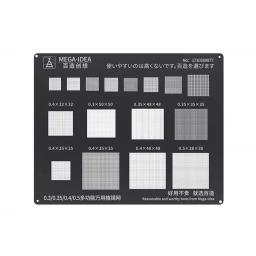 QIANLI STENCIL PARA REBALLING UNIVERSAL 0.3  0.35  0.4  0.5