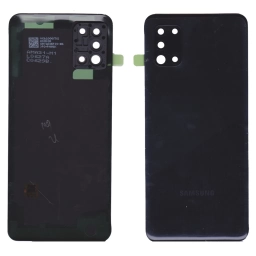 TAPA TRASERA SAMSUNG A31 A315 NEGRO (CON LENS PARA CAM PRINCIPAL)
