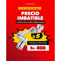 PROMO X5 - EXTENSI�N DE CANILLA (UNIVERSAL)