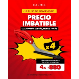 PROMO X4 - TIJERA PARA CORTAR PIZZA
