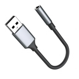 ZEQI ADAPTADOR USB (3.5MM HEMBRA) MODEL: ZE-U406