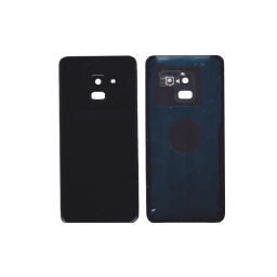 TAPA TRASERA SAMSUNG A8+ 2018 A730 NEGRO (CON LENS PARA CAM PRINCIPAL)