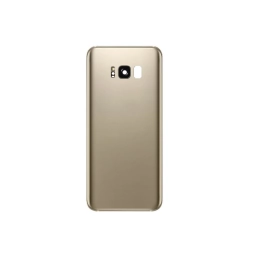 TAPA TRASERA SAMSUNG S8+ G955 DORADO (CON LENS PARA CAM PRINCIPAL)