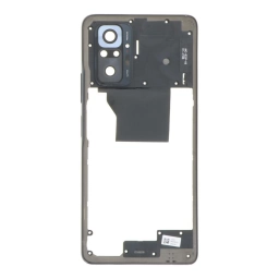 MARCO XIAOMI (M2101K6G M2101K6R) REDMI NOTE 10 PRO NEGRO (CON LENS PARA CAM PRINCIPAL)