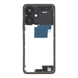 MARCO XIAOMI (23124RN87G  23124RN87I  23124RN87C) REDMI 13C 5G NEGRO (CON LENS PARA CAM PRINCIPAL)