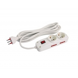 ZAPATILLA ALARGUE VIVION 2 SCHUKO + 4 TRES EN LINEA (3 METROS)