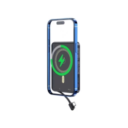 ZEQI POWER BANK PD 22.5W + CARGA INALAMBRICA 15W (10000MAH) ZE-X22