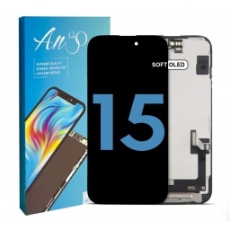 DISPLAY IPHONE 15 CTOUCH NEGRO (SOFT OLED) AUTOPROGRAMABLE