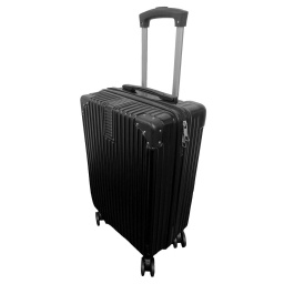 VALIJA 26" (RUEDAS 360�, ABS RESISTENTE, CERRADURA, MODERNA) NEGRO