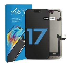 DISPLAY IPHONE 17 CTOUCH NEGRO (HARD OLED) AUTOPROGRAMABLE