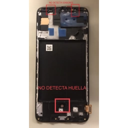 DISPLAY SAMSUNG A705 A70 CTOUCH NEGRO CMARCO (TFT)