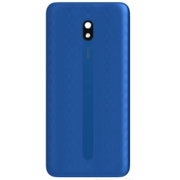 TAPA TRASERA XIAOMI (M1908C3K1) REDMI 8A AZUL (CON LENS PARA CAM PRINCIPAL)