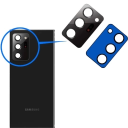 TAPA TRASERA SAMSUNG NOTE 20 ULTRA N985 NEGRO (CON LENS PARA CAM PRINCIPAL)