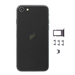 CARCASA IPHONE SE 2020  SE 2022 NEGRO