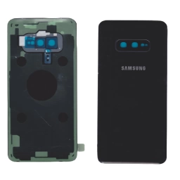 TAPA TRASERA SAMSUNG S10E G970 NEGRO (CON LENS PARA CAM PRINCIPAL)
