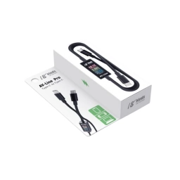 CABLE (USB-C A USB-C) - CON DETECCION DE CARGA INTELIGENTE, MONITOREO DE VOLTAJE Y CORRIENTE