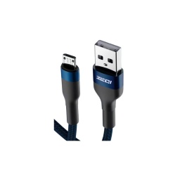 ZEQI CABLE DE DATOS (USB - MICRO USB) 1.8M     MODEL: ZE-V341