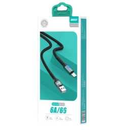 ZEQI CABLE DE DATOS (USB - LIGHTNING) 1.2M     MODEL: ZE-V313
