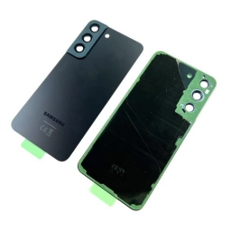 TAPA TRASERA SAMSUNG S22 5G S901 NEGRO (CON LENS PARA CAM PRINCIPAL)