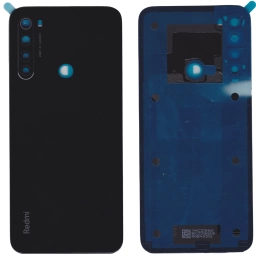 TAPA TRASERA XIAOMI (M1908C3J) REDMI NOTE 8 NEGRO (CON LENS PARA CAM PRINCIPAL)