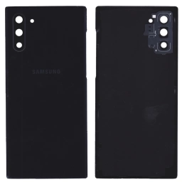 TAPA TRASERA SAMSUNG NOTE 10 N970 NEGRO (CON LENS PARA CAM PRINCIPAL)