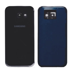 TAPA TRASERA SAMSUNG A5 2017 A520 NEGRO (CON LENS PARA CAM PRINCIPAL)