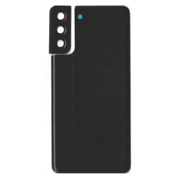 TAPA TRASERA SAMSUNG S21+ 5G G996 NEGRO (CON LENS PARA CAM PRINCIPAL)