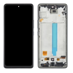 DISPLAY SAMSUNG A536 A53 5G 2022 CTOUCH NEGRO CMARCO (OLED)