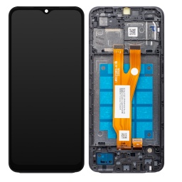 DISPLAY SAMSUNG A032 A03 CORE C/TOUCH NEGRO C/MARCO GH81-21711A