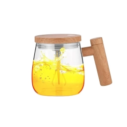 TAZA DE VIDRIO CON MEZCLADOR (A PILAS)