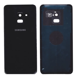 TAPA TRASERA SAMSUNG A8 2018 A530 NEGRO (CON LENS PARA CAM PRINCIPAL)