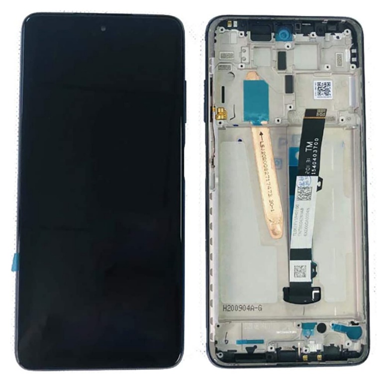 DISPLAY XIAOMI (MZB07Z0IN) POCO X3 2020 (M2102J20SG) POCO X3 PRO 2021 CTOUCH NEGRO CMARCO