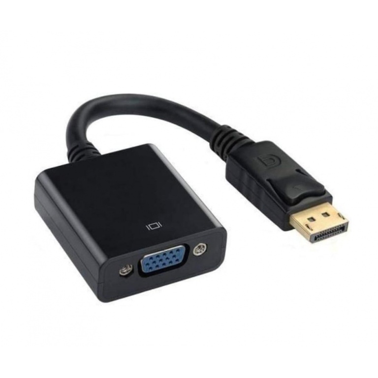 ADAPTADOR CONVERTIDOR DISPLAY PORT A VGA