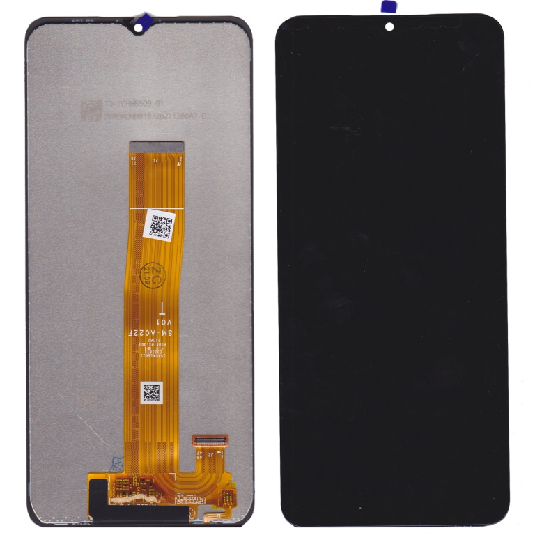 DISPLAY SAMSUNG A022 A02 2021  M127 M12 2021 CTOUCH NEGRO (LCD)