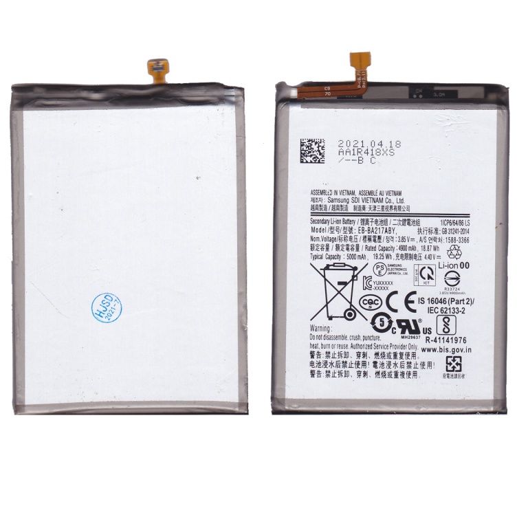 BATERIA PARA SAMSUNG A047 A04S 2022  A125 A12 2020  A127 A12 2021  A135 A13 4G  A136 A13 5G  A217 A21S