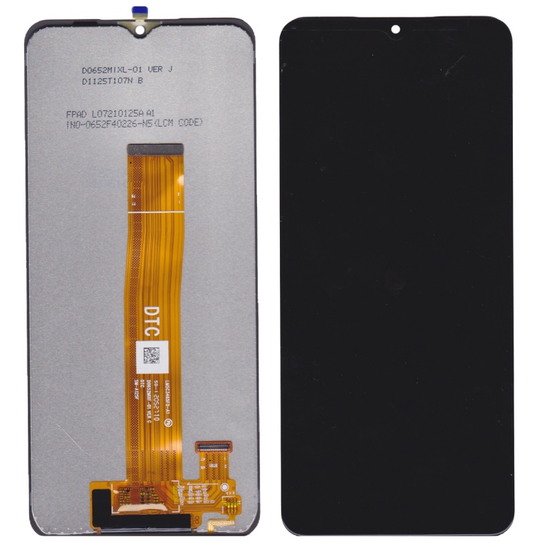 DISPLAY SAMSUNG A125 A12 2020 CTOUCH NEGRO (LCD)