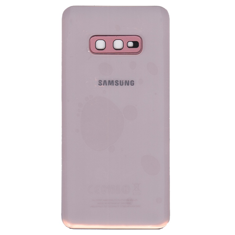 TAPA TRASERA SAMSUNG S10E G970 CORAL (CON LENS PARA CAM PRINCIPAL)