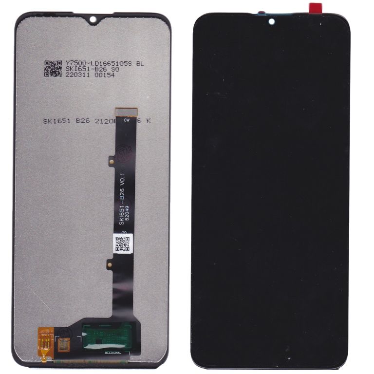 DISPLAY ZTE BLADE A71 6.52 CTOUCH NEGRO
