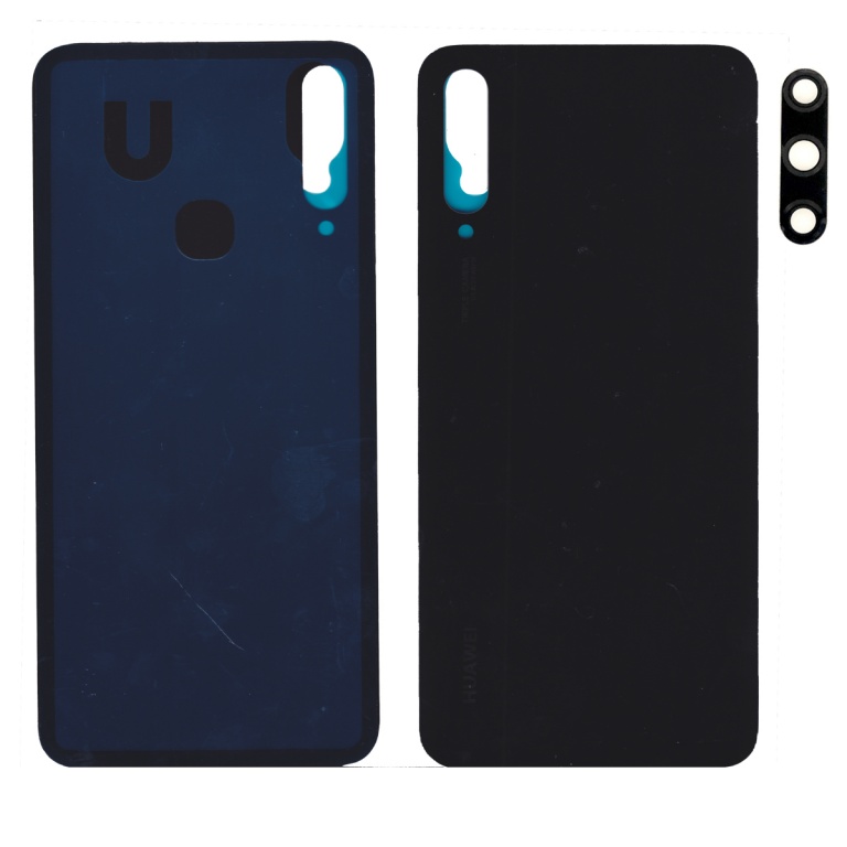 TAPA TRASERA HUAWEI STK-LX3 Y9S 2019 NEGRO (CON LENS PARA CAM PRINCIPAL)