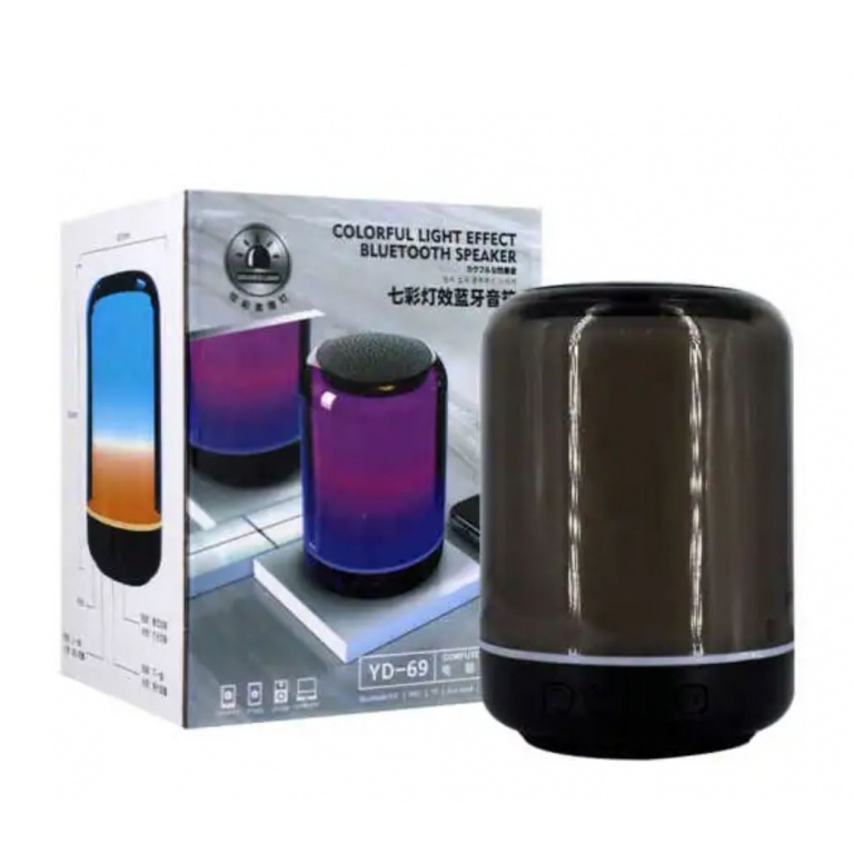 PARLANTE YD-69 BLUETOOTH  INALAMBRICO CON EFECTOS DE LUCES