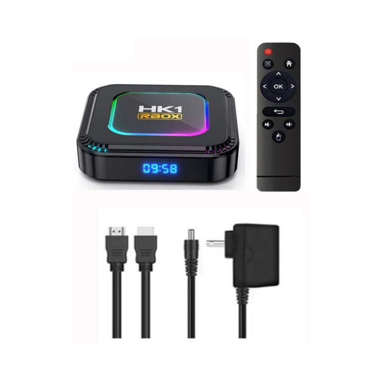 ANDROID TV BOX HK1 RBOX 4GB 128GB